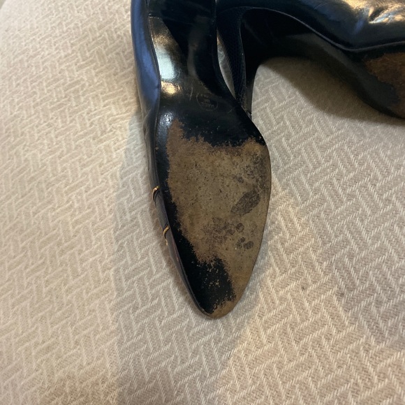 Beltrami navy heels - Picture 5 of 5